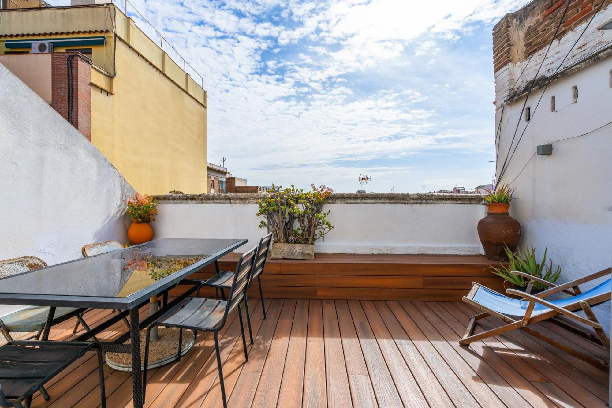Bliss 1br Haven W Terrace In Gracia Appartement